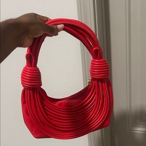 Elegant Red Women's Handbag